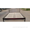 Most popular new style solid wood pine bed with painting or oiled